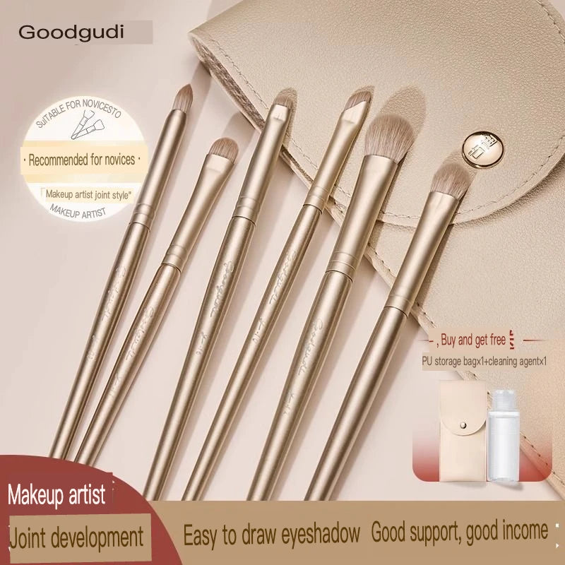 Eye Makeup Brush Set – Eyeshadow, Blade & Detail Brushes Eye Makeup Brush Set QXL