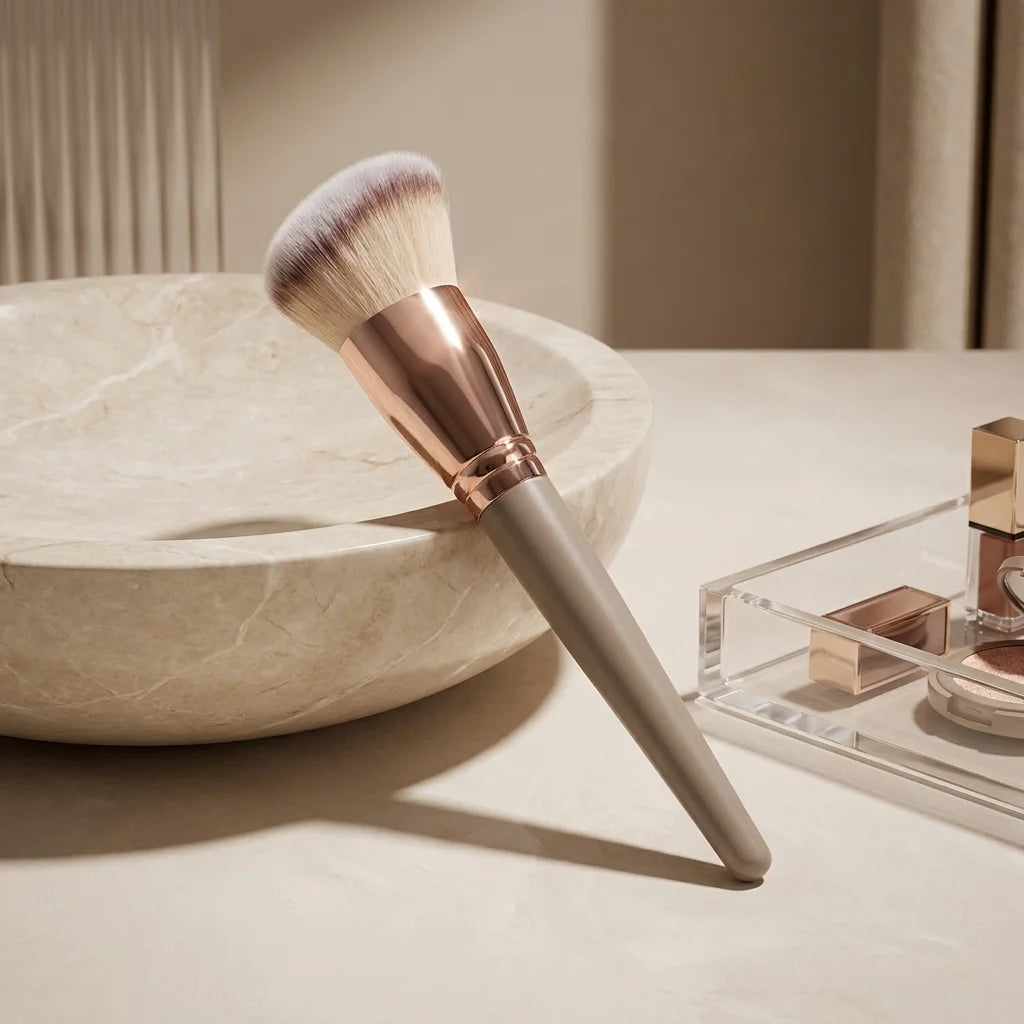 Contour Brush – Blush, Bronzer & Sculpting Makeup Tool Contour Makeup Brush QXL