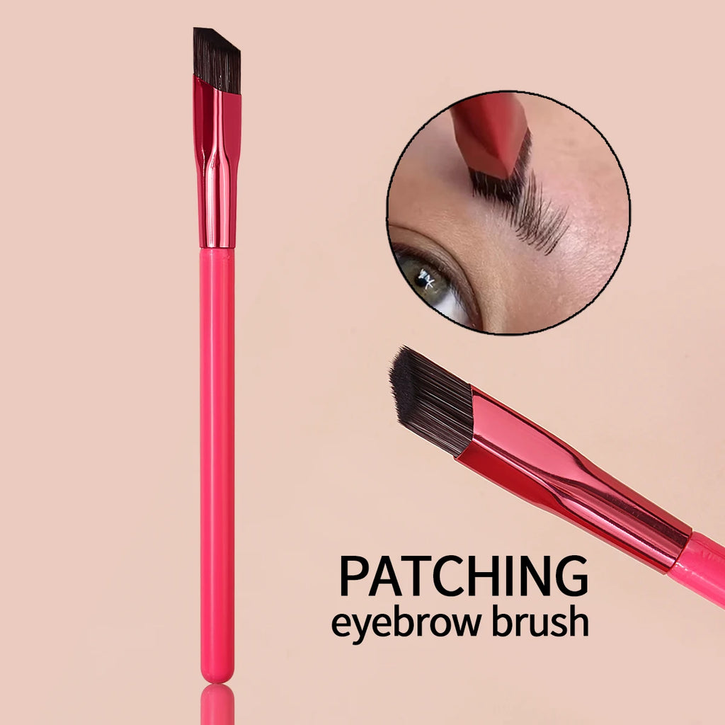 KOSSHOW Angled Eyebrow Brush | Natural Hair-Stroke Brow Tool Eyebrow Makeup Brush QXL