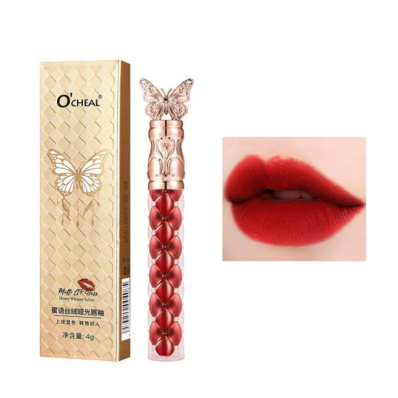 OCHEAL Matte Lip Gloss | High-Shine Glass Effect, Non-Sticky Matte Lip Gloss QXL