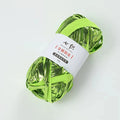 100m Metallic Fabric Strip Yarn | DIY Knitting & Crochet Craft Knitting Yarn QXL 14