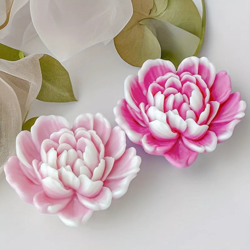 Floral Silicone Mold for Candles, Soap & Resin Crafts Silicone Craft Mold QXL