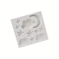 Moon Star Cloud Silicone Baking Mold – Cake & Candy Decoration Silicone Baking Mold QXL 1pc