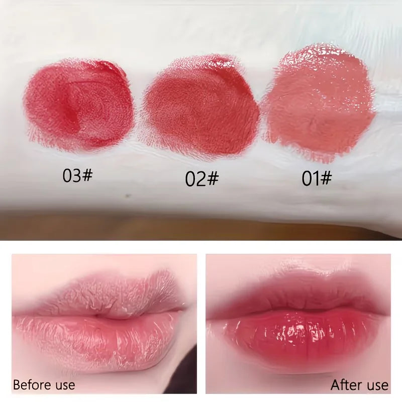 3-Piece Moisturizing Lip Set | Balm, Gloss & Long-Lasting Color Lip Care Set QXL