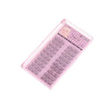 W-Shape Individual False Lashes | Handcrafted Synthetic Hair False Eyelashes QXL D