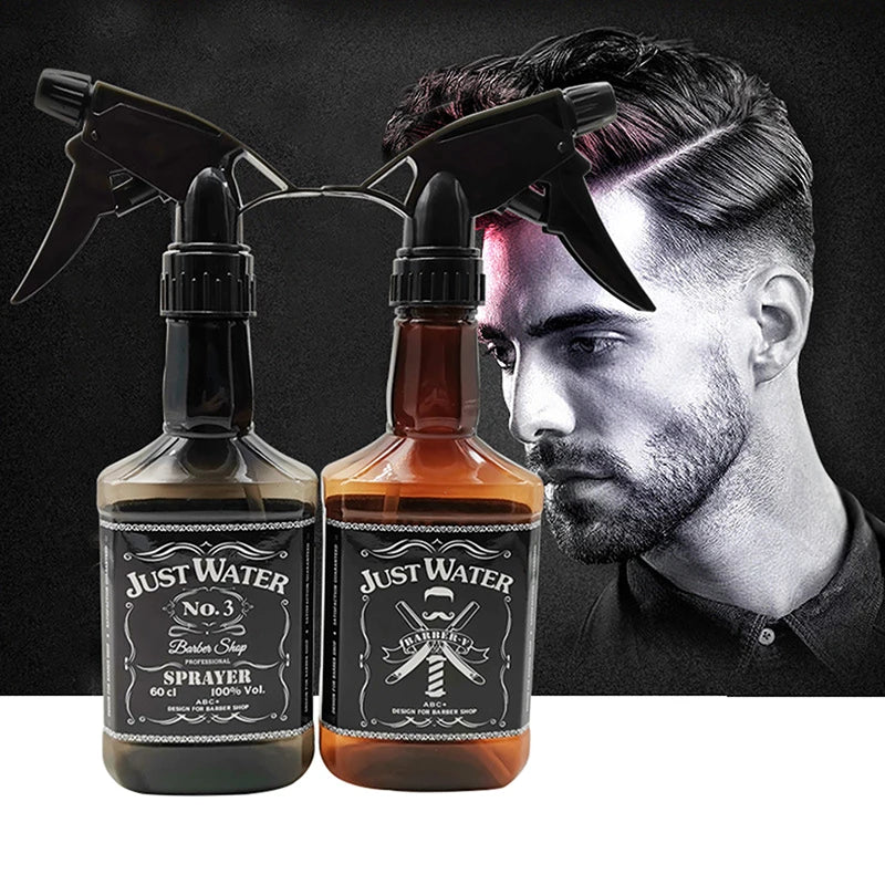 Retro Barber Hairdressing Spray Bottle 150/350ml Refillable Hairdressing Spray Bottle QXL