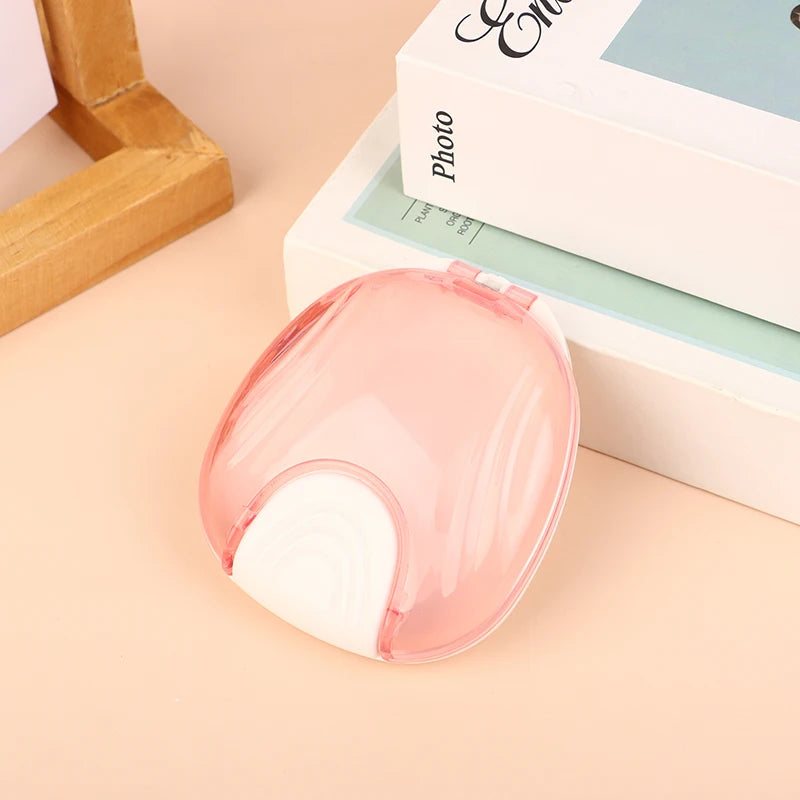 Press-to-Open Retainer & Denture Storage Case | Shell Box Dental Retainer Case QXL A6