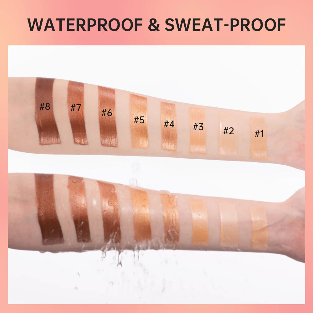 2-in-1 Liquid Highlighter & Primer | Glow Bronzer Face Filter Liquid Highlighter Primer QXL