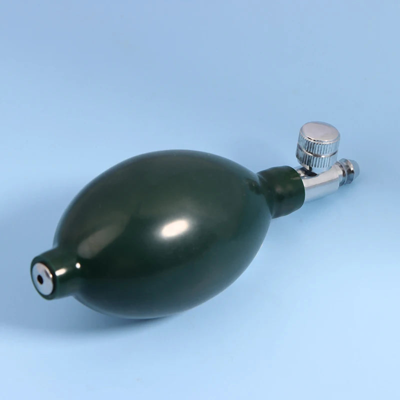 Dark Green Inflator Bulb Pump & Metal Valve | BP Monitor Part BP Monitor Accessory QXL
