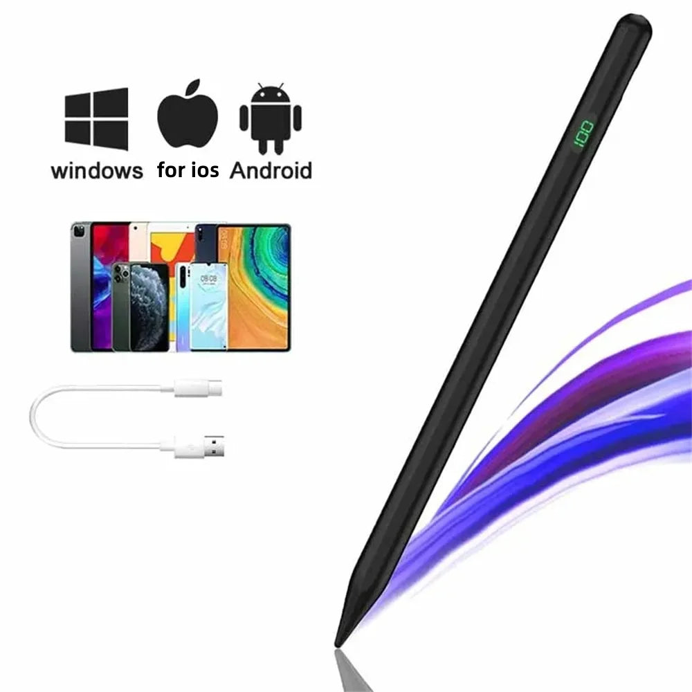 Universal Stylus Pen with Power Display | iPad & Android Capacitive Stylus Pen QXL