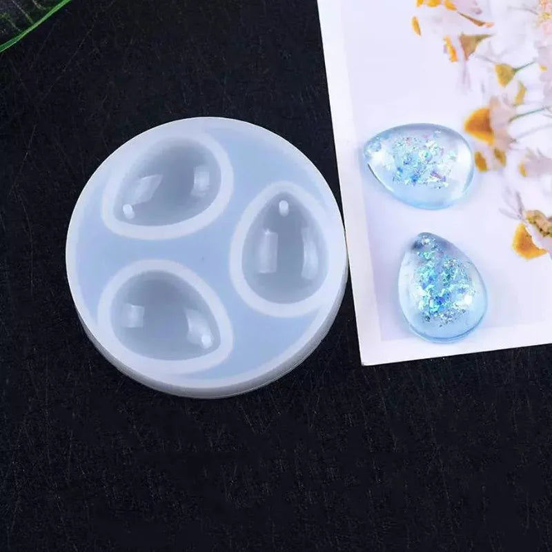 Water Drop Silicone Mold | DIY Resin Pendant Jewelry Making Resin Jewelry Mold QXL