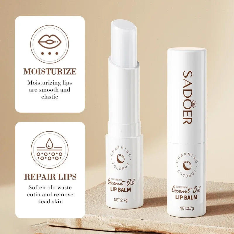 Coconut & Aloe Lip Balm with Vitamin C – Daily Moisture 2.7g Lip Balm QXL