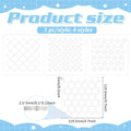 4-Piece Acrylic Sashiko Stencil Set | Quilting & Embroidery Tool Embroidery Stencil Set QXL AECH04-07096