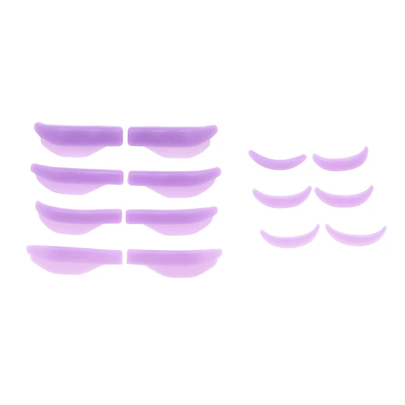 7 Pairs Reusable Silicone Lash Lift Shield Pads | Up & Low Lash Lift Pads QXL