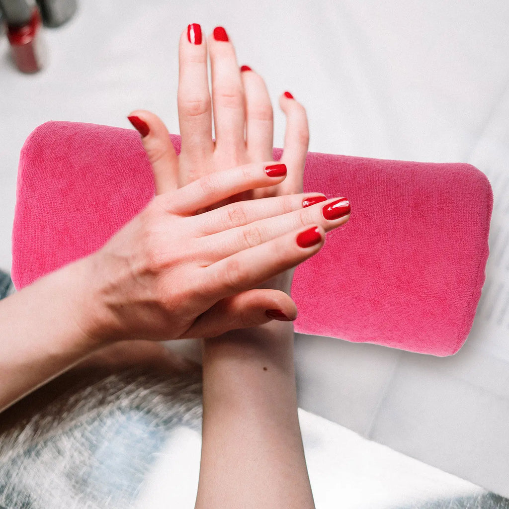 Manicure Hand Pillow | Sponge Nail Art Arm Rest Cushion Nail Arm Rest Pillow QXL