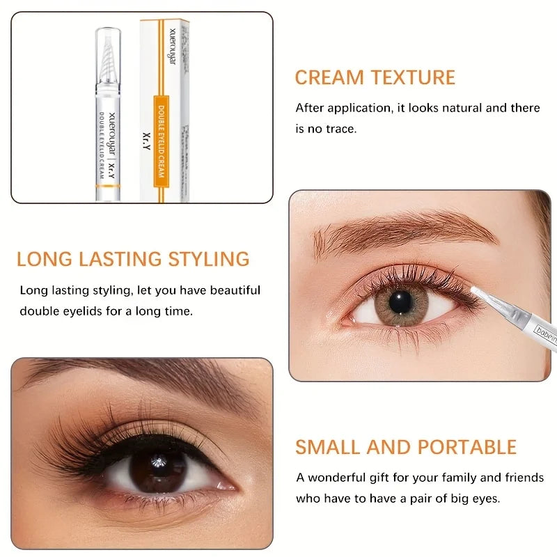 Double Eyelid Shaping Cream | Waterproof Long-Lasting Lift Pen Eyelid Shaping Cream QXL