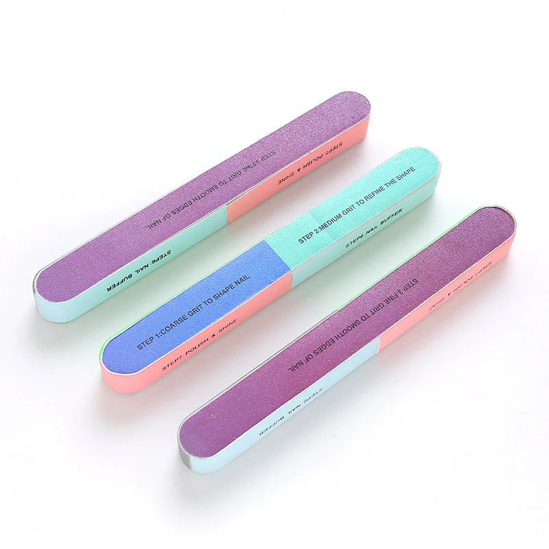 FUMOSIK 7-Sided Nail Buffer Block | Manicure Polishing Set Nail Buffer Block QXL