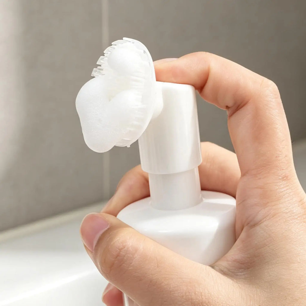Refillable Foaming Soap Dispenser Bottle with Brush 30/50/150ml Foaming Dispenser Bottle QXL