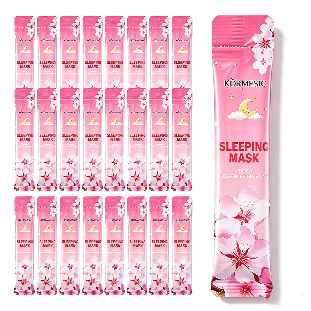 Cherry Blossom Overnight Sleeping Face Mask | Deep Hydration Overnight Sleeping Mask QXL