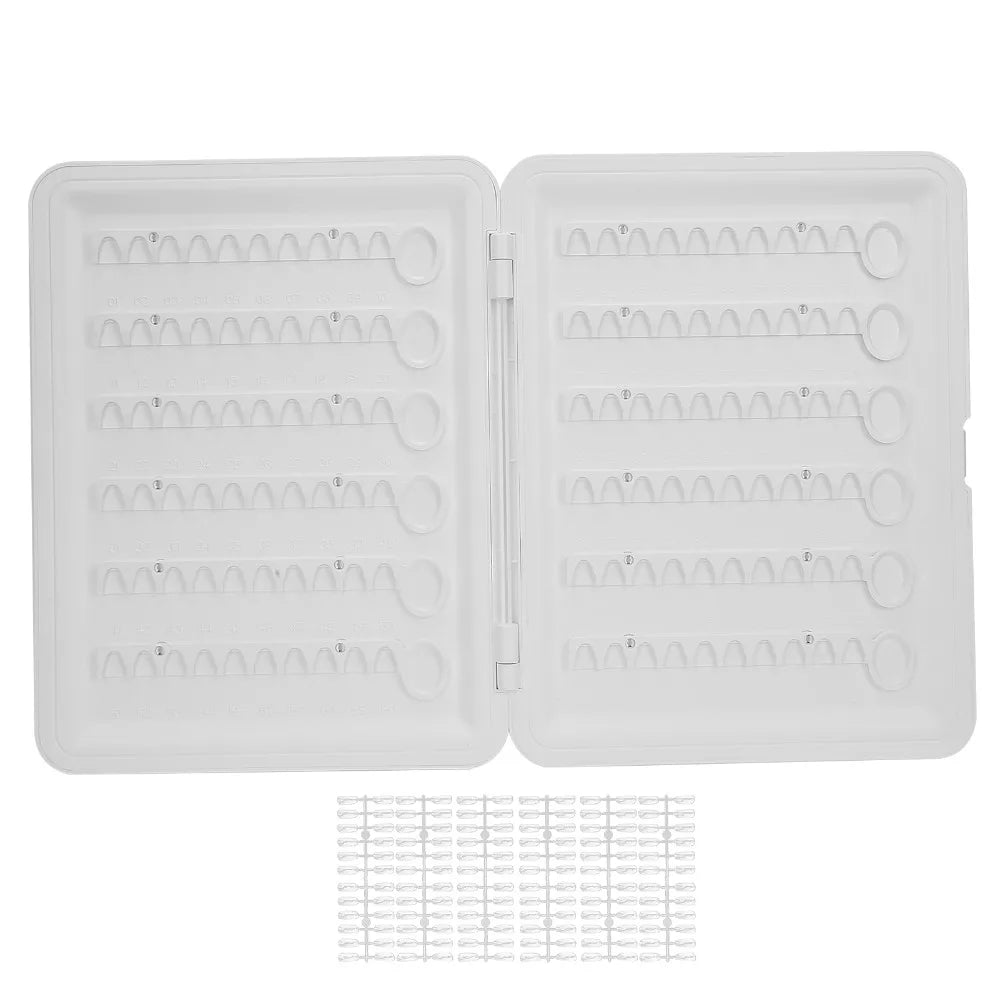 120-Slot Nail Gel Polish Display Book | Detachable Tip Chart Nail Display Book QXL