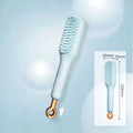 Self-Cleaning Retractable Hair Comb | Anti-Static Massage Brush Massage Hair Comb QXL Blue