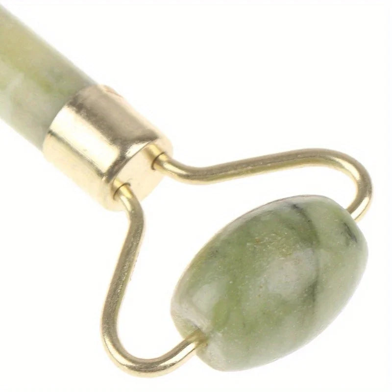 Natural Jade Roller & Gua Sha Set | Face & Body Massager Jade Roller & Gua Sha QXL