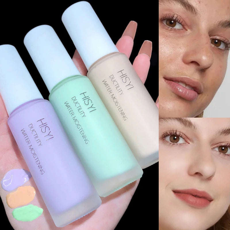 Silky Clear Makeup Primer Cream | Brightening Long-Lasting Makeup Primer QXL