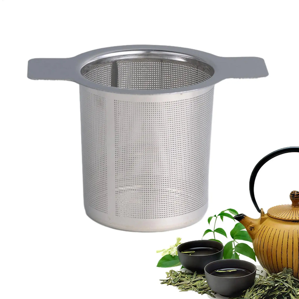 Stainless Steel Loose Leaf Tea Strainer & Multi-Use Infuser Tea Strainer Infuser QXL