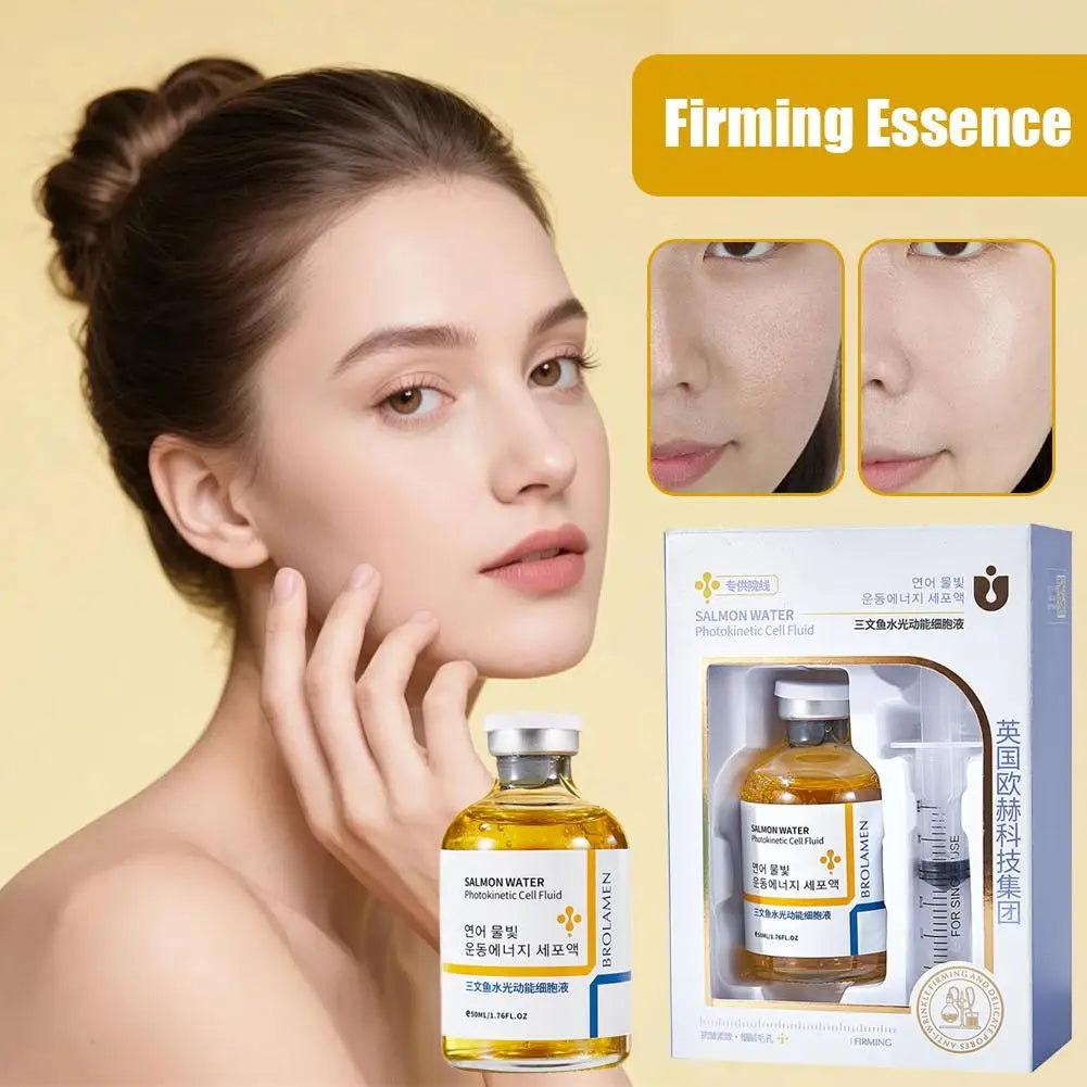 LUXURYTO Korean Salmon Serum | 24HR Hydrating Face Essence Face Serum QXL
