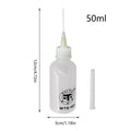 50ml Needle Tip Squeeze Bottle | Precision Liquid Applicator Precision Applicator Bottle QXL Plastic As Picture