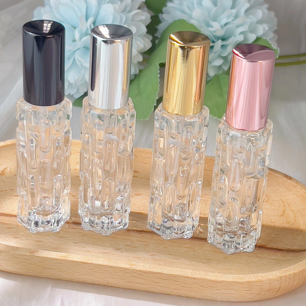 4-Pack 0.34oz Glass Perfume Spray Bottles | Travel Atomizer Perfume Atomizer Set QXL 4PCS 10ml