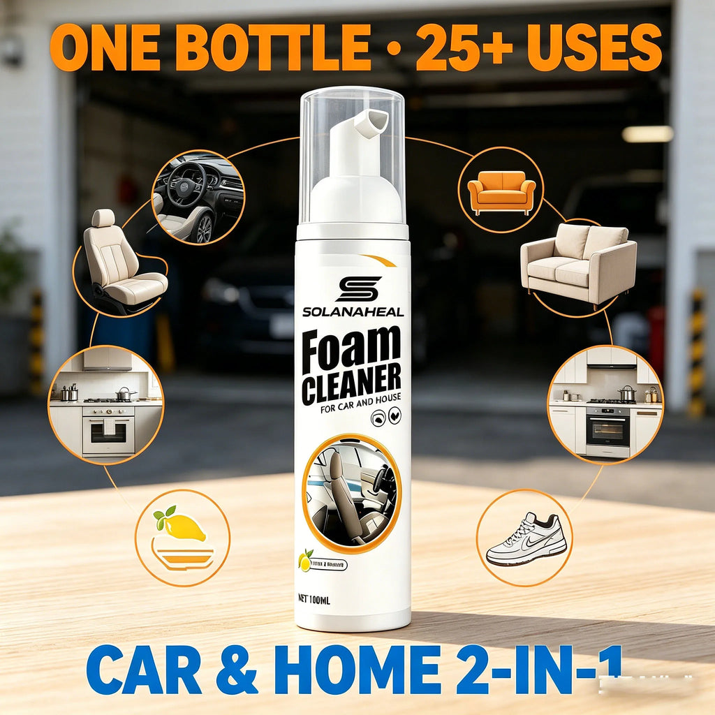 All-Purpose Foam Cleaner | Car Interior, Furniture & Home Multi-Surface Foam Cleaner QXL