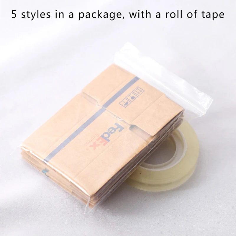 1:12 Dollhouse Miniature Cardboard Box Set – 5 Pieces Dollhouse Miniature QXL