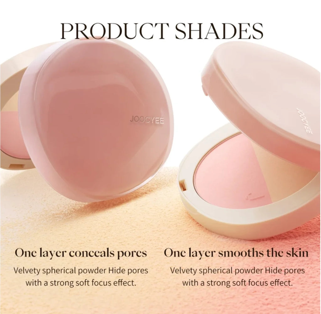 JOOCYEE x Chupa Chups Compact Duo Pressed Powder | Oil Control Pressed Powder Compact QXL