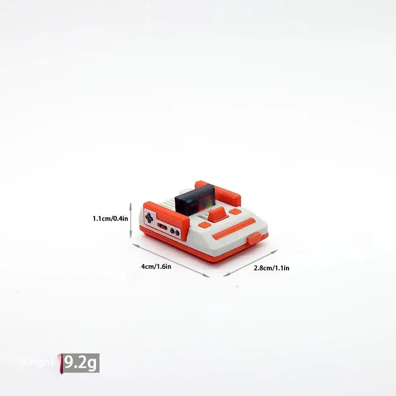 1/12 Dollhouse Miniature Retro TV Game Console Model Decor Dollhouse Miniature QXL A2