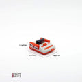 1/12 Dollhouse Miniature Retro TV Game Console Model Decor Dollhouse Miniature QXL A2