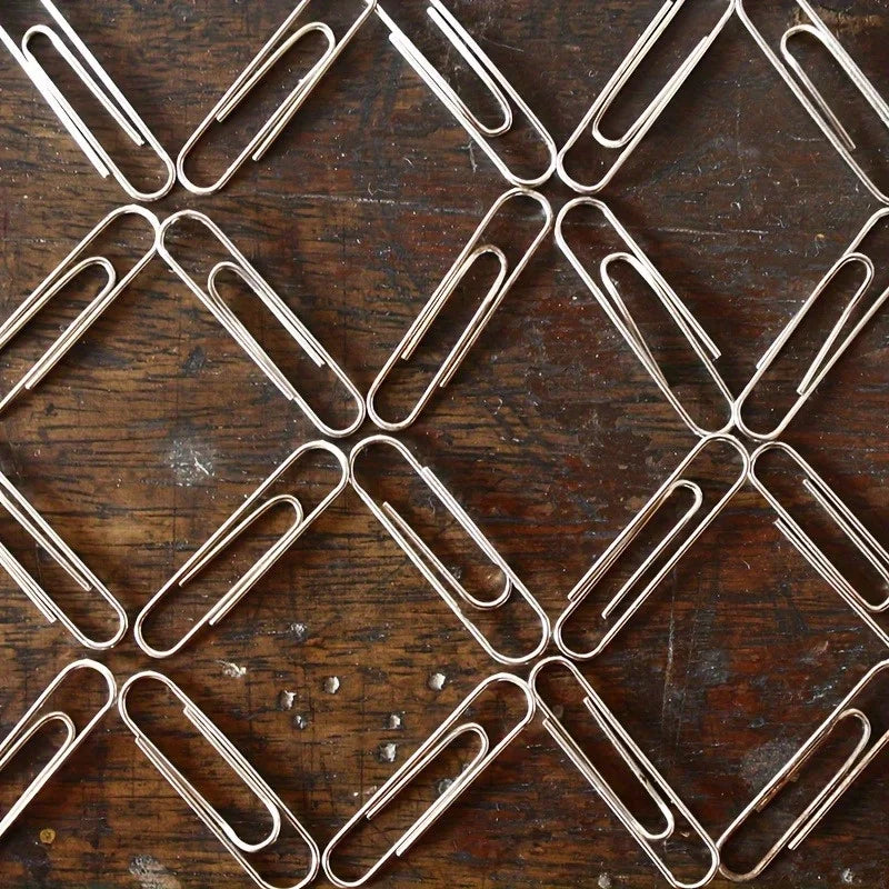 Large Anti-Slip Giant Paper Clips | Stainless Steel Office DIY Giant Paper Clips QXL