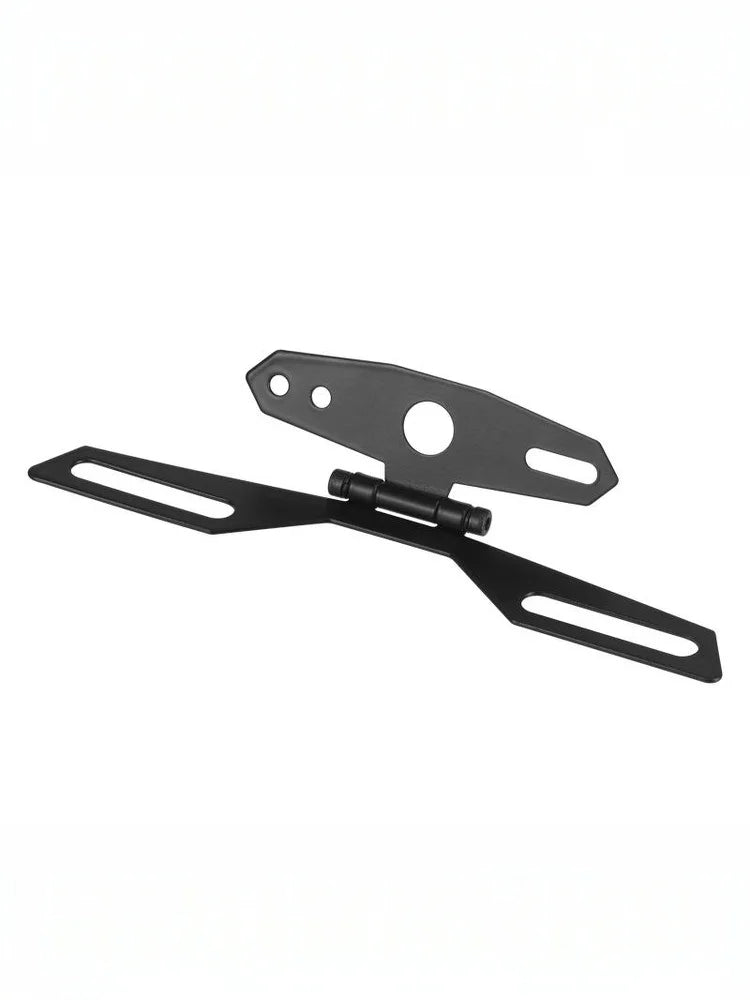 Foldable Motorcycle License Plate Bracket & Taillight Mount License Plate Bracket QXL