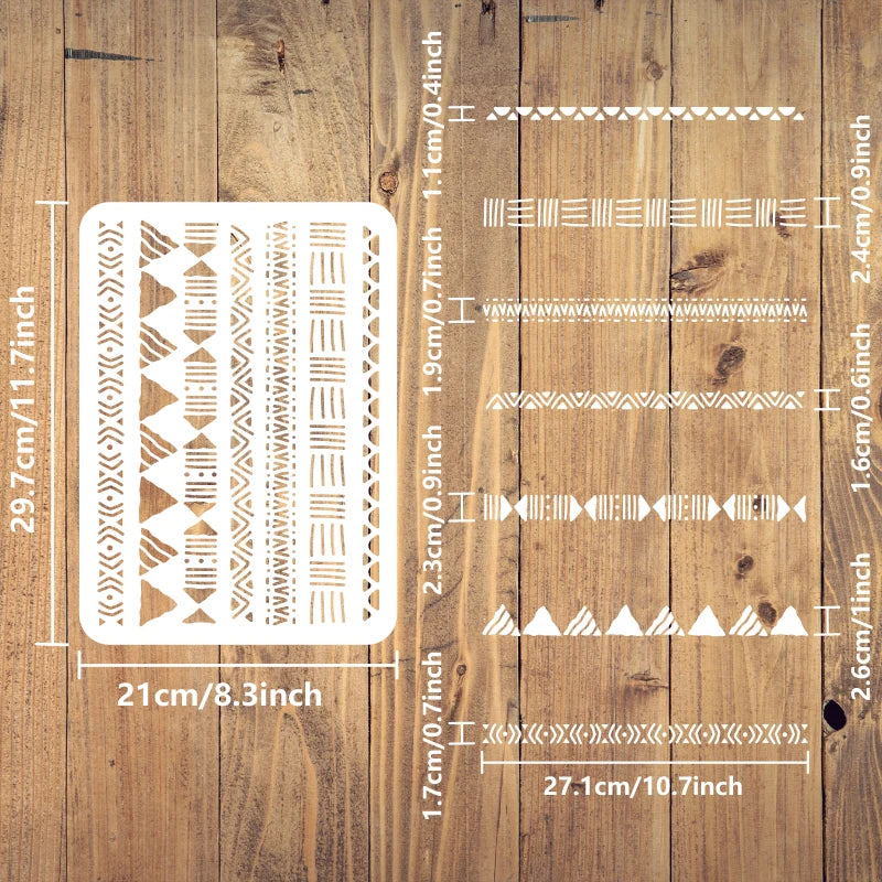 Banksy Zebra Wash Reusable Stencil 8.3x11.7" | DIY Craft Art Craft Painting Stencil QXL AECH04-09163