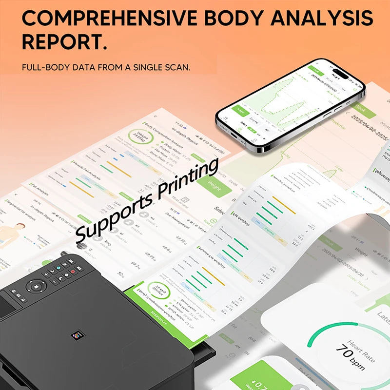 Dreamburgh Smart Body Composition Scale | 8-Electrode BIA Body Composition Scale QXL