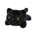 Fluffy Black Cat Plush Fridge Magnet | Cute Kitten Ornament Plush Fridge Magnet QXL A