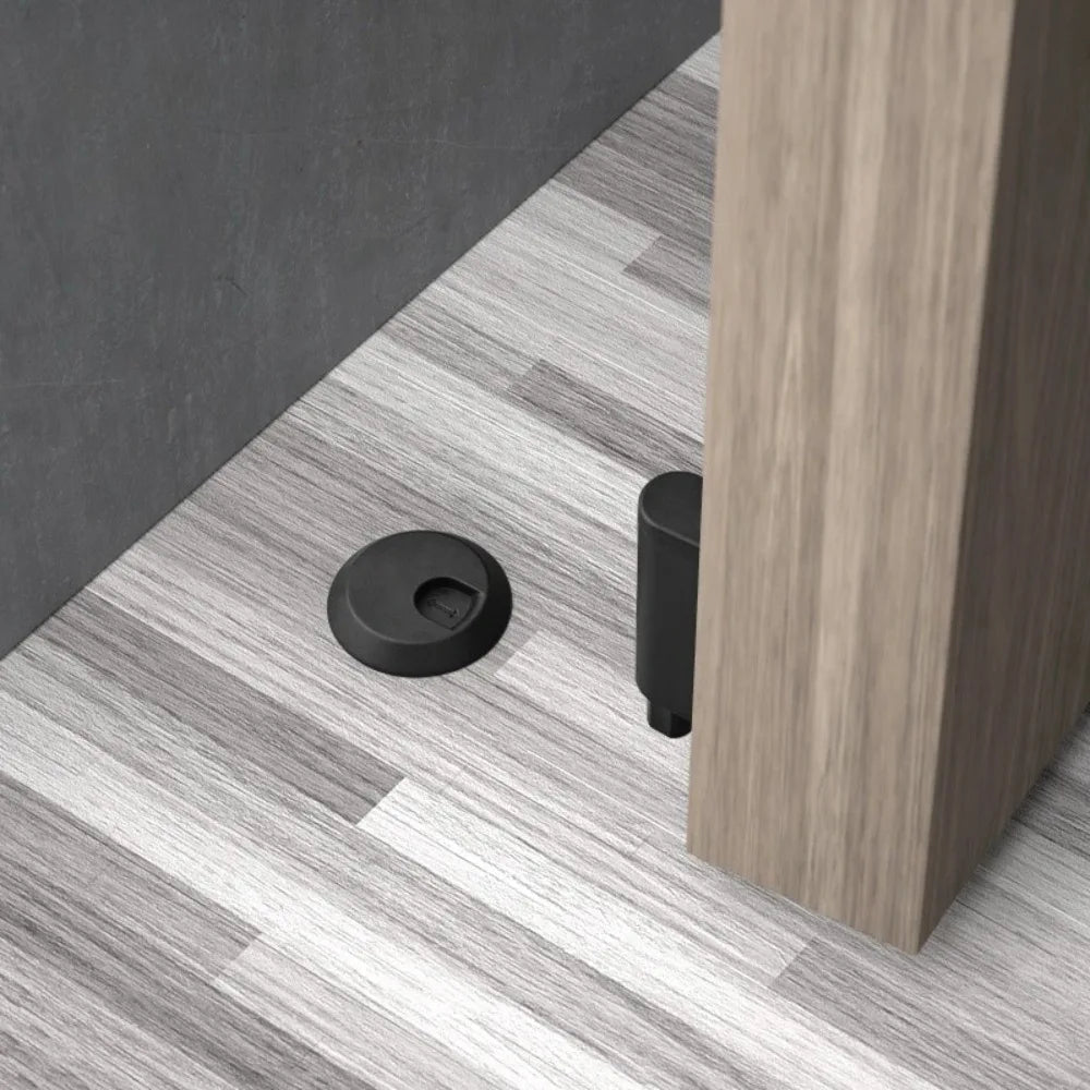 Zinc Alloy Door Stopper | No-Drill Floor Suction Mount Door Stopper QXL