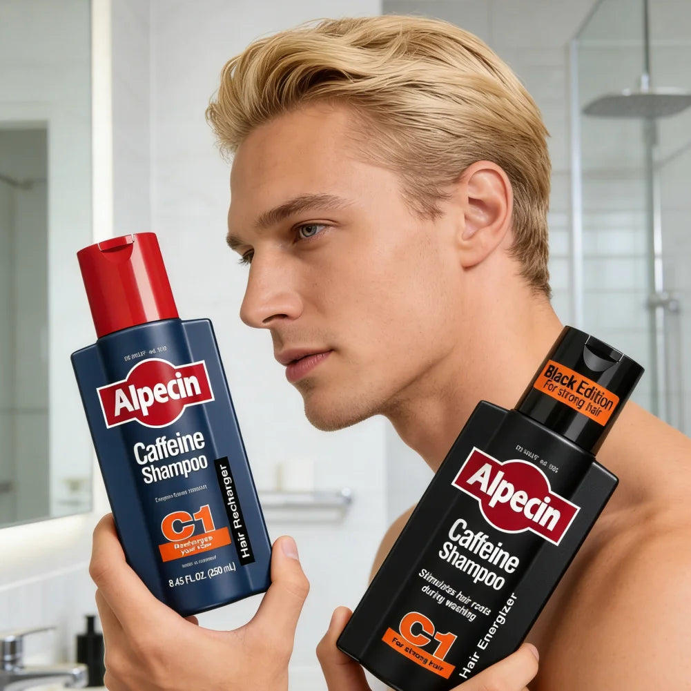 Alpecin Coffee Shampoo – Oil Control & Scalp Care 250ml Coffee Shampoo QXL