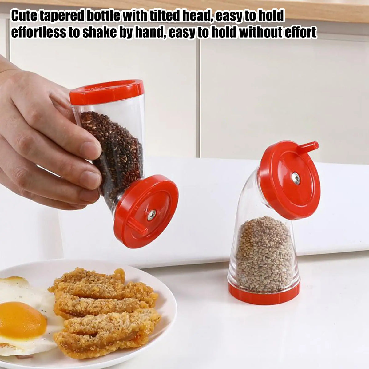 Manual Sesame Seed Grinder & Dispenser | Kitchen Mill Seed Grinder Mill QXL