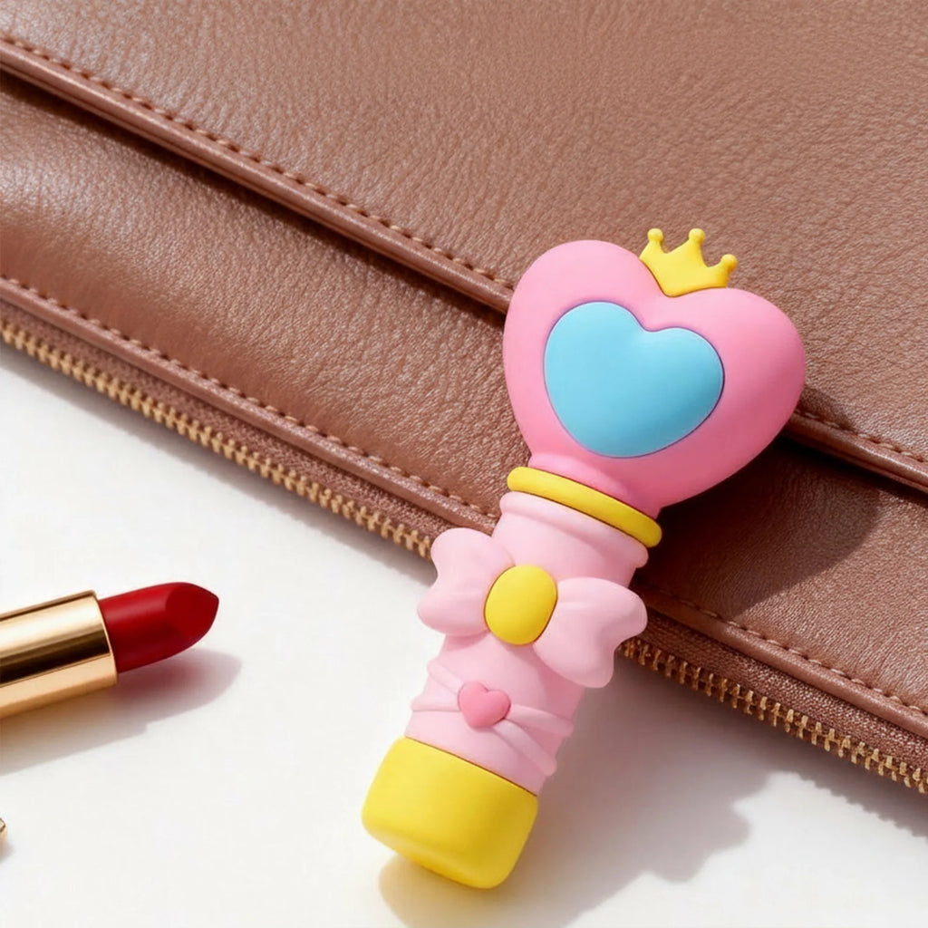 5ml Heart-Shaped Magic Wand Mini Refillable Spray Bottle Refillable Spray Bottle QXL