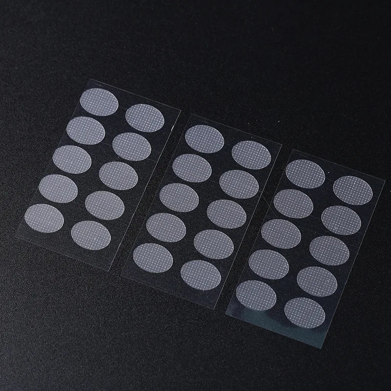 100-Pack Clear Invisible Ear Lobe Support Tape for Earrings Ear Lobe Support Tape QXL