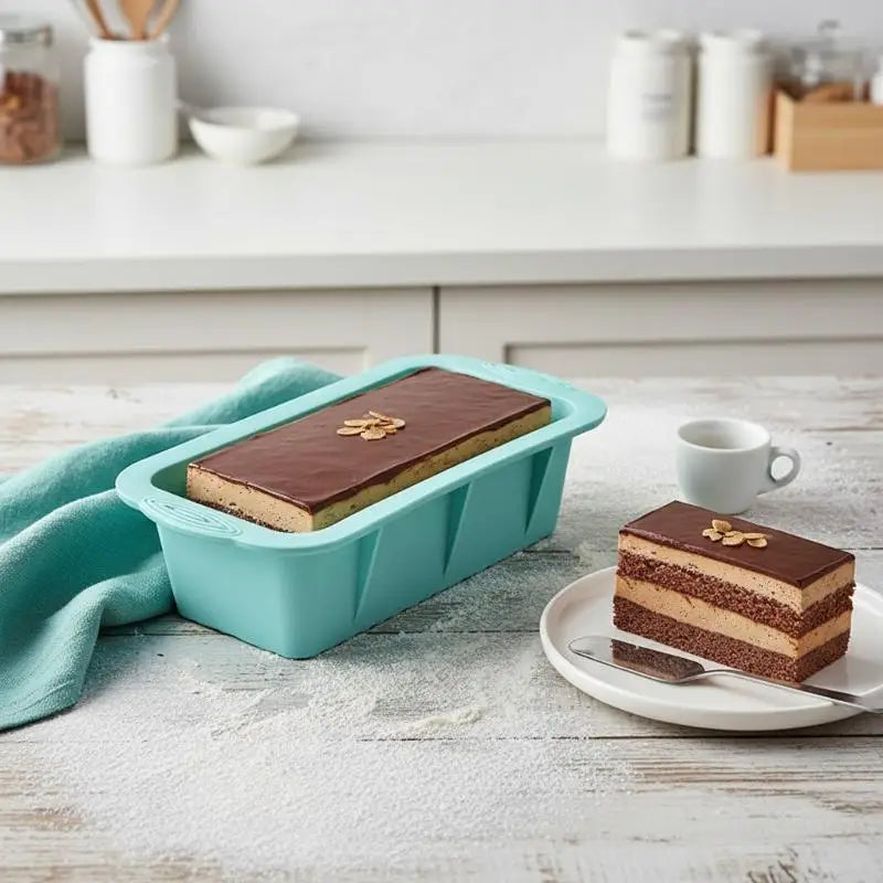 Silicone Loaf Pan | Non-Stick Rectangle Bread & Cake Mould Silicone Loaf Pan QXL
