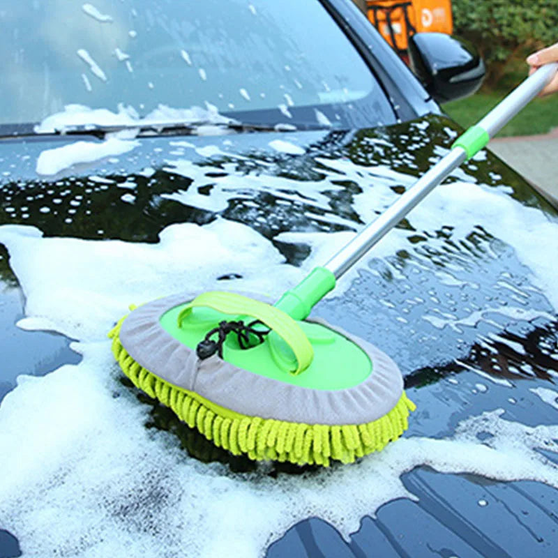 EAFC Chenille Car Wash Mop | Extendable & Super Absorbent Car Wash Mop QXL