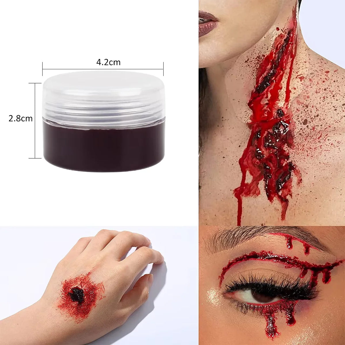 SFX Makeup Kit – Skin Wax, Spatula & Stipple Sponge Set SFX Makeup Kit QXL