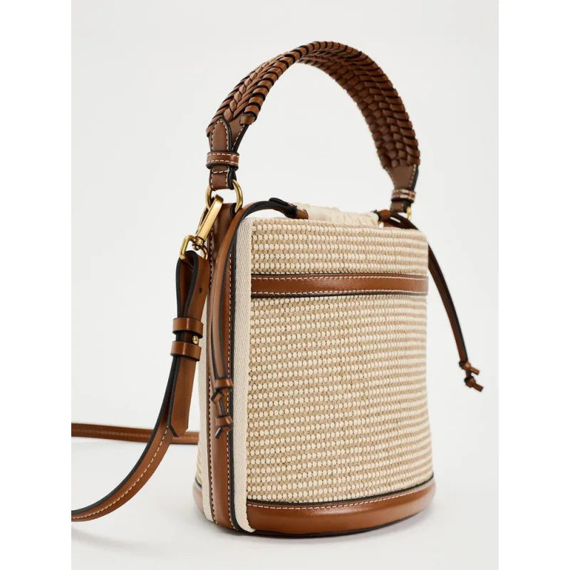 Luxury Leather Tote Diaper Bag | Large Crossbody for Women Leather Tote Bag QXL
